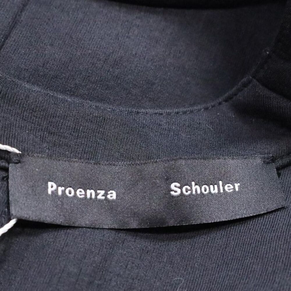 Pre Loved Proenza Schouler Vintage Sleeveless Rounded Hem Top Women black - Picture 5 of 6